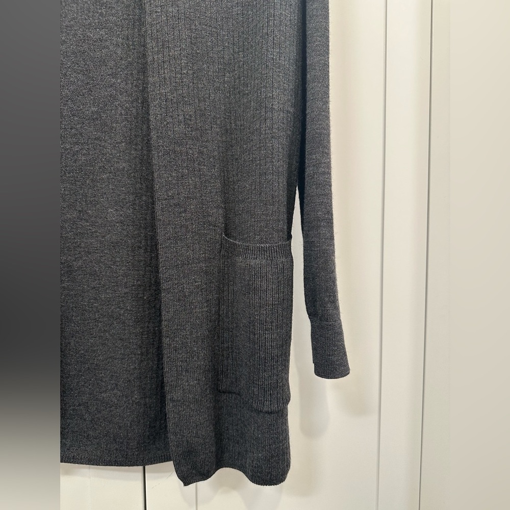 Theory Open Front Cardigan In Wool - image 6